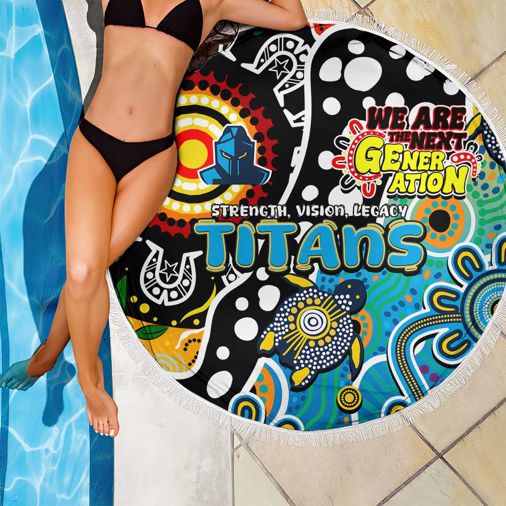 Titans NRL Celebrating 50 Years of Naidoc Beach Blanket NAIDOC Week 2025 Aboriginal