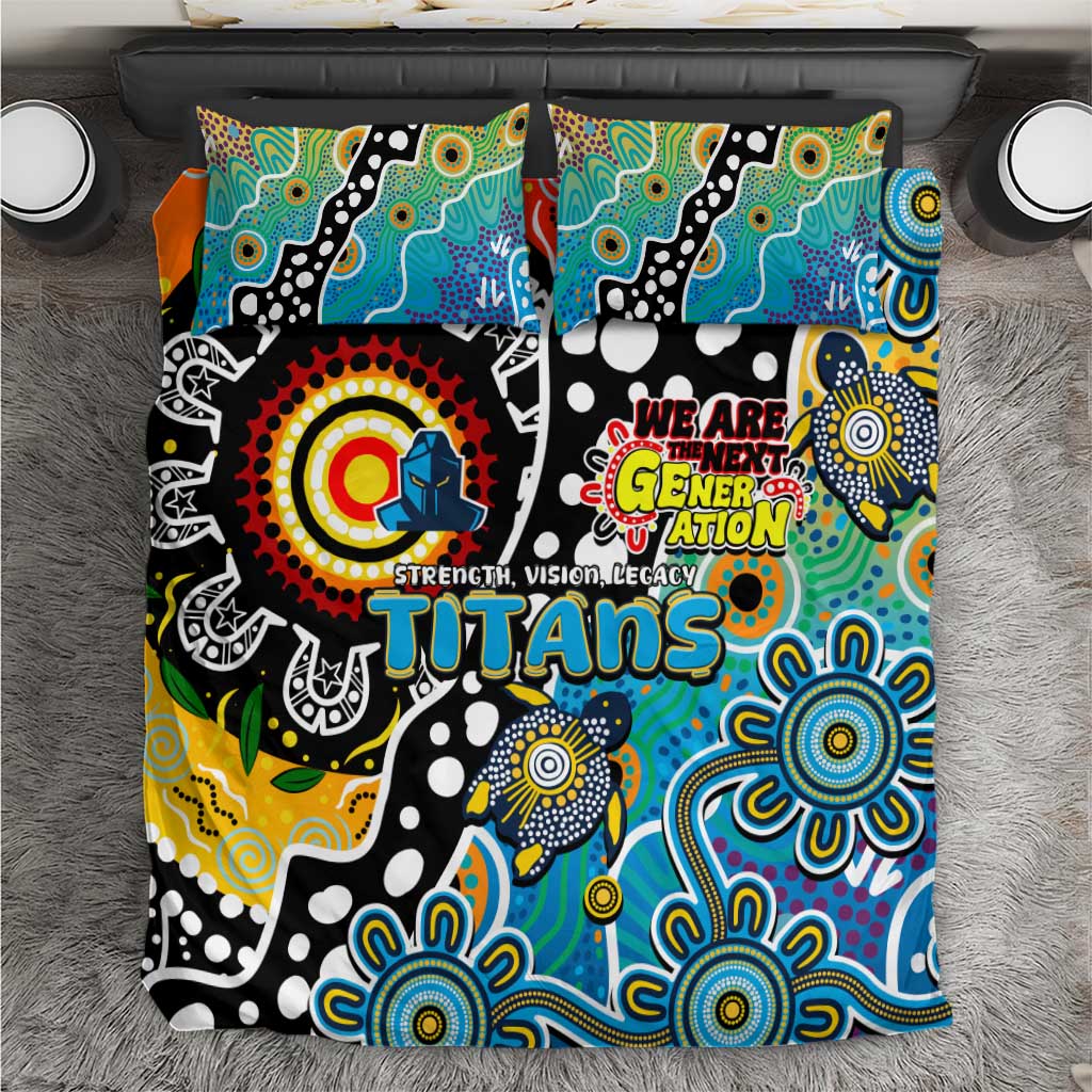 Titans NRL Celebrating 50 Years of Naidoc Bedding Set NAIDOC Week 2025 Aboriginal