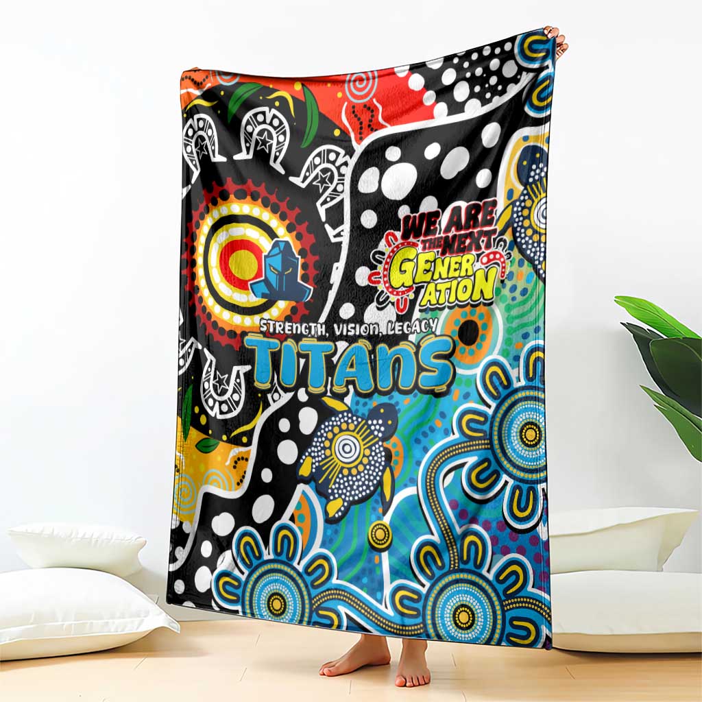 Titans NRL Celebrating 50 Years of Naidoc Blanket NAIDOC Week 2025 Aboriginal