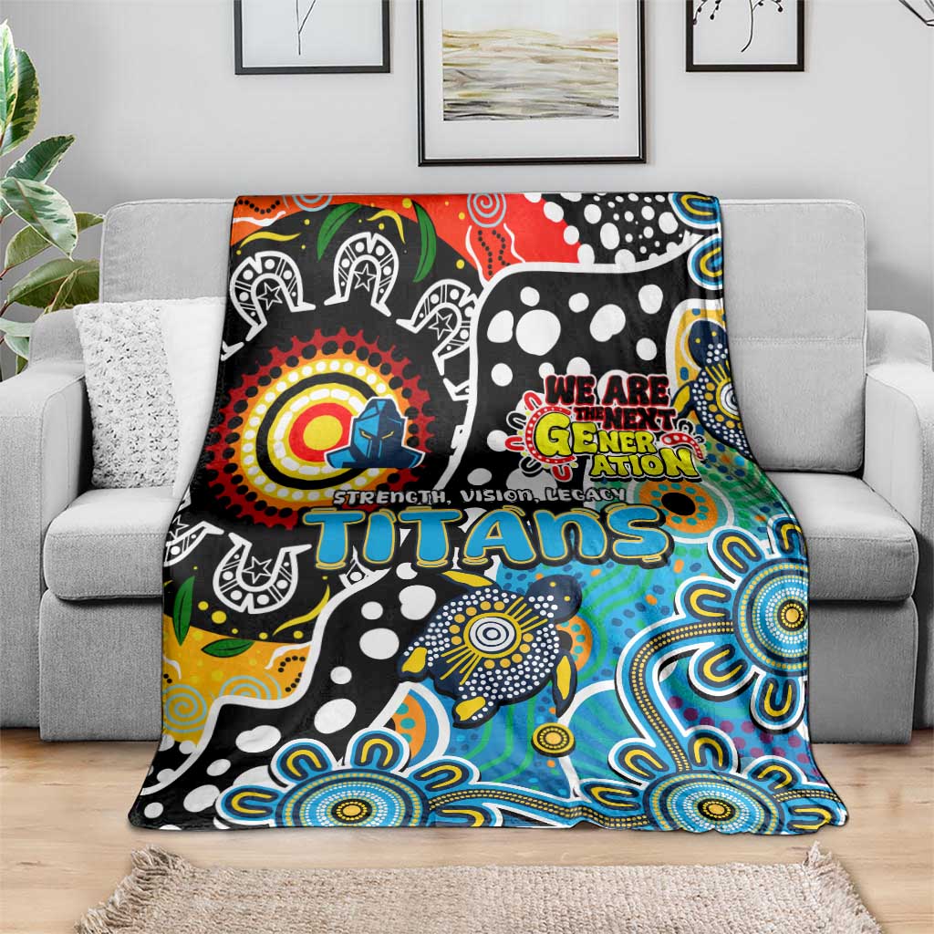 Titans NRL Celebrating 50 Years of Naidoc Blanket NAIDOC Week 2025 Aboriginal