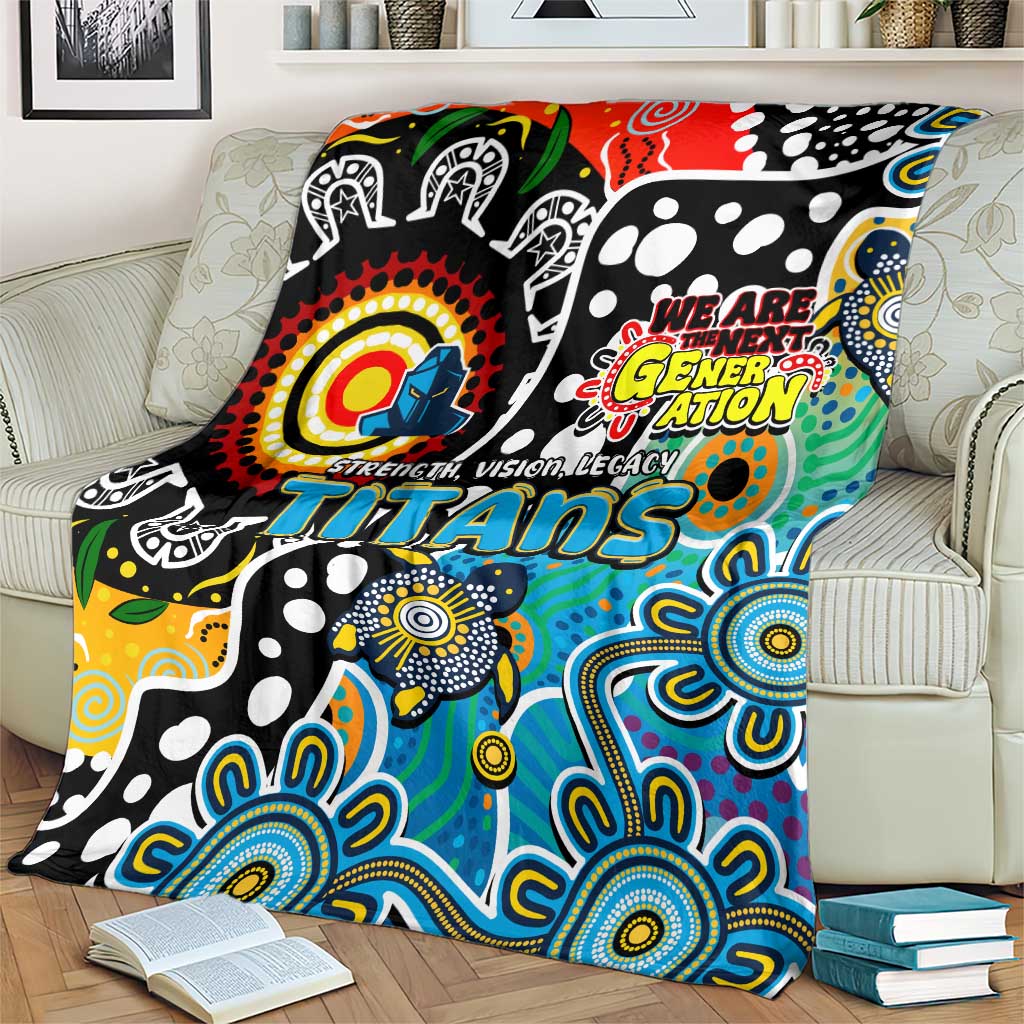 Titans NRL Celebrating 50 Years of Naidoc Blanket NAIDOC Week 2025 Aboriginal