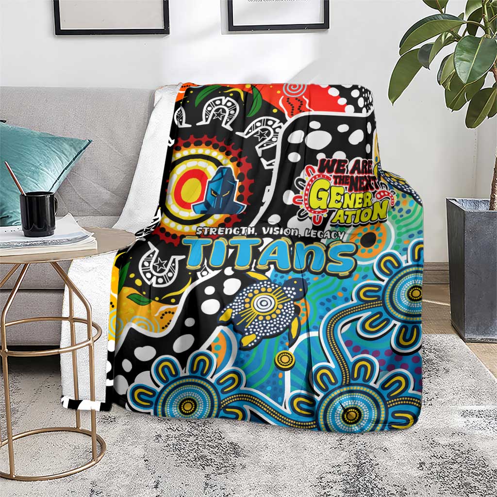 Titans NRL Celebrating 50 Years of Naidoc Blanket NAIDOC Week 2025 Aboriginal
