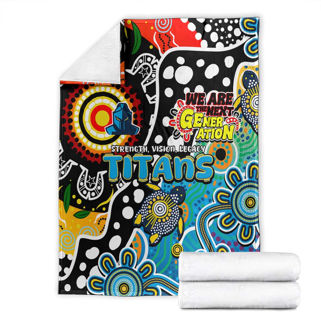 Titans NRL Celebrating 50 Years of Naidoc Blanket NAIDOC Week 2025 Aboriginal