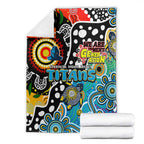 Titans NRL Celebrating 50 Years of Naidoc Blanket NAIDOC Week 2025 Aboriginal