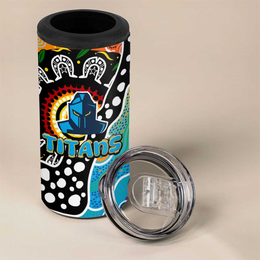 Titans NRL Celebrating 50 Years of Naidoc 4 in 1 Can Cooler Tumbler NAIDOC Week 2025 Aboriginal
