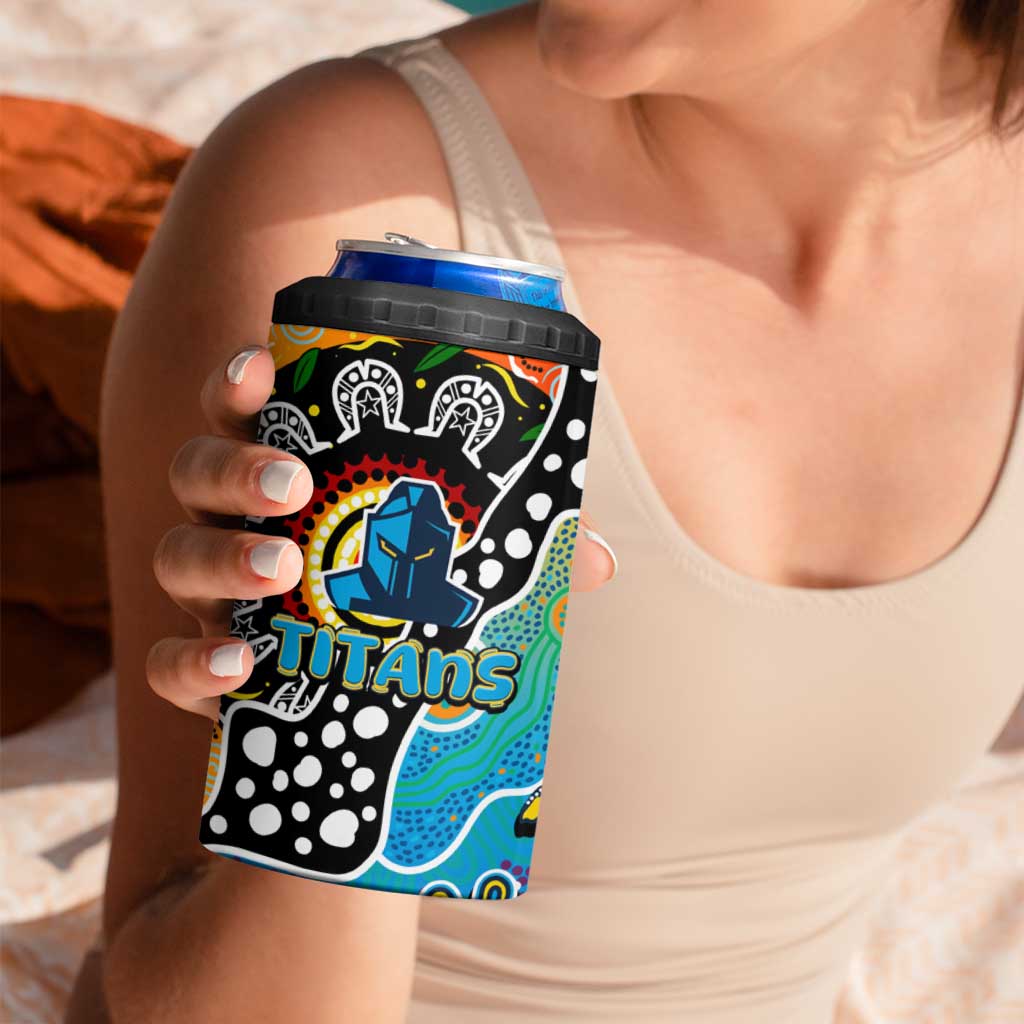Titans NRL Celebrating 50 Years of Naidoc 4 in 1 Can Cooler Tumbler NAIDOC Week 2025 Aboriginal