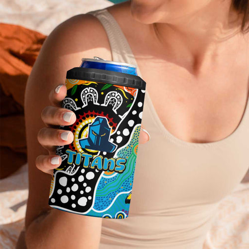 Titans NRL Celebrating 50 Years of Naidoc 4 in 1 Can Cooler Tumbler NAIDOC Week 2025 Aboriginal