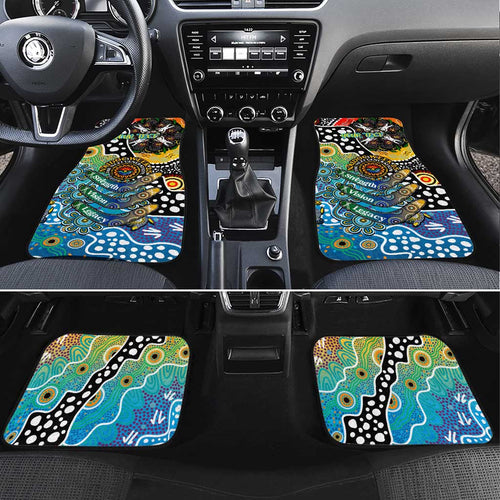 Titans NRL Celebrating 50 Years of Naidoc Car Mats NAIDOC Week 2025 Aboriginal