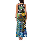Personalised Titans NRL Celebrating 50 Years of Naidoc Family Matching Tank Maxi Dress and Hawaiian Shirt NAIDOC Week 2025 Aboriginal