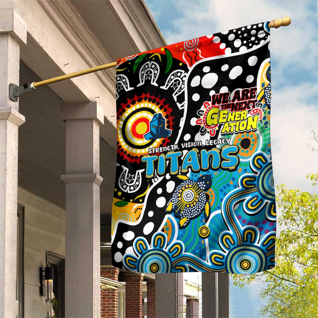 Titans NRL Celebrating 50 Years of Naidoc Garden Flag NAIDOC Week 2025 Aboriginal