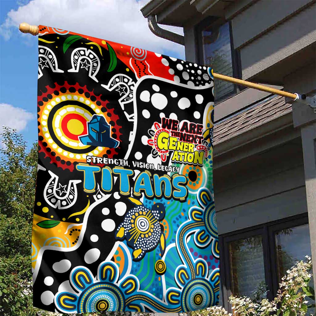 Titans NRL Celebrating 50 Years of Naidoc Garden Flag NAIDOC Week 2025 Aboriginal