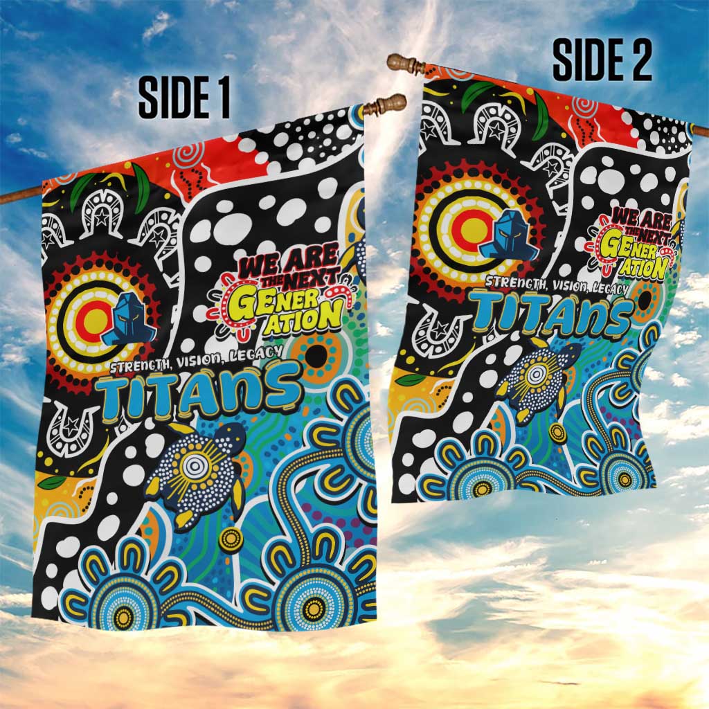 Titans NRL Celebrating 50 Years of Naidoc Garden Flag NAIDOC Week 2025 Aboriginal