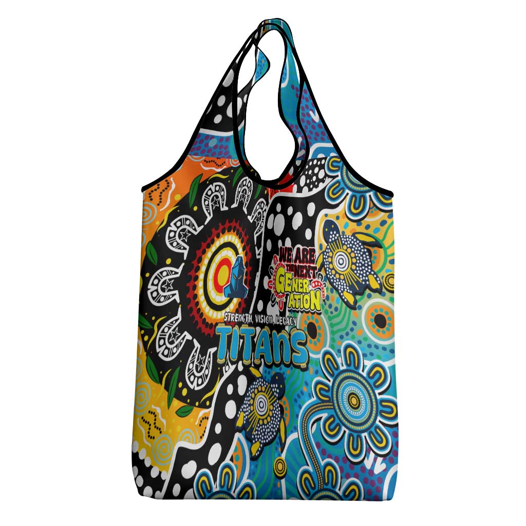 Titans NRL Celebrating 50 Years of Naidoc Grocery Bag NAIDOC Week 2025 Aboriginal