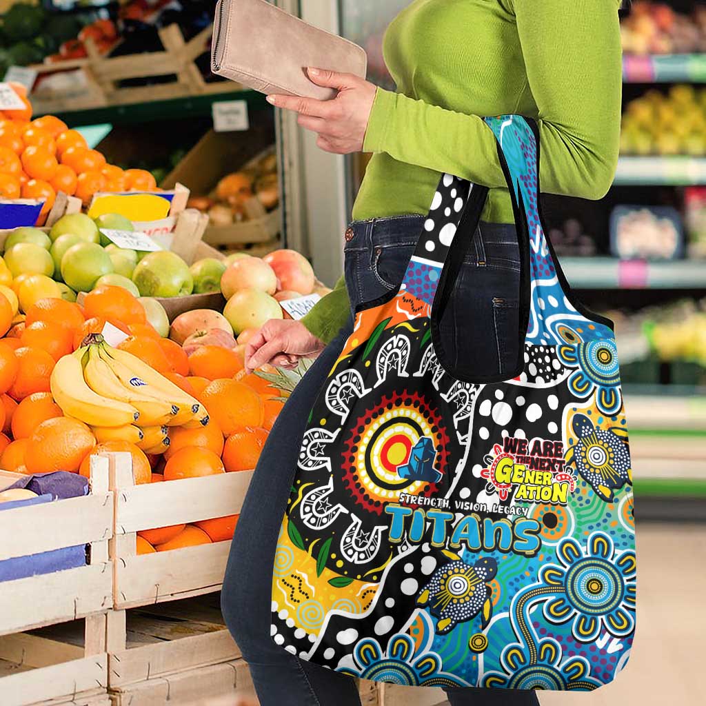 Titans NRL Celebrating 50 Years of Naidoc Grocery Bag NAIDOC Week 2025 Aboriginal