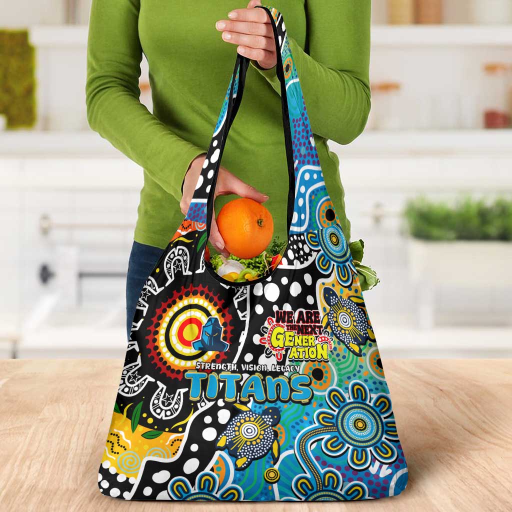Titans NRL Celebrating 50 Years of Naidoc Grocery Bag NAIDOC Week 2025 Aboriginal