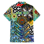 Personalised Titans NRL Celebrating 50 Years of Naidoc Hawaiian Shirt NAIDOC Week 2025 Aboriginal