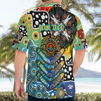 Personalised Titans NRL Celebrating 50 Years of Naidoc Hawaiian Shirt NAIDOC Week 2025 Aboriginal