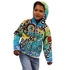 Personalised Titans NRL Celebrating 50 Years of Naidoc Kid Hoodie NAIDOC Week 2025 Aboriginal