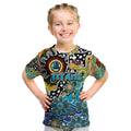 Personalised Titans NRL Celebrating 50 Years of Naidoc Kid T Shirt NAIDOC Week 2025 Aboriginal