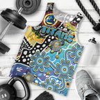 Personalised Titans NRL Celebrating 50 Years of Naidoc Men Tank Top NAIDOC Week 2025 Aboriginal
