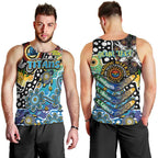 Personalised Titans NRL Celebrating 50 Years of Naidoc Men Tank Top NAIDOC Week 2025 Aboriginal
