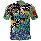 Personalised Titans NRL Celebrating 50 Years of Naidoc Polo Shirt NAIDOC Week 2025 Aboriginal
