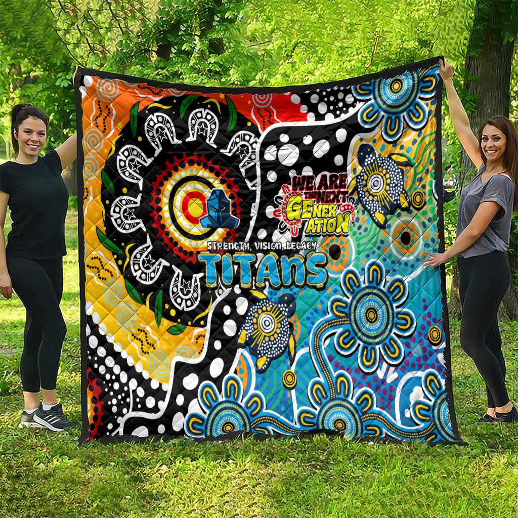 Titans NRL Celebrating 50 Years of Naidoc Quilt NAIDOC Week 2025 Aboriginal