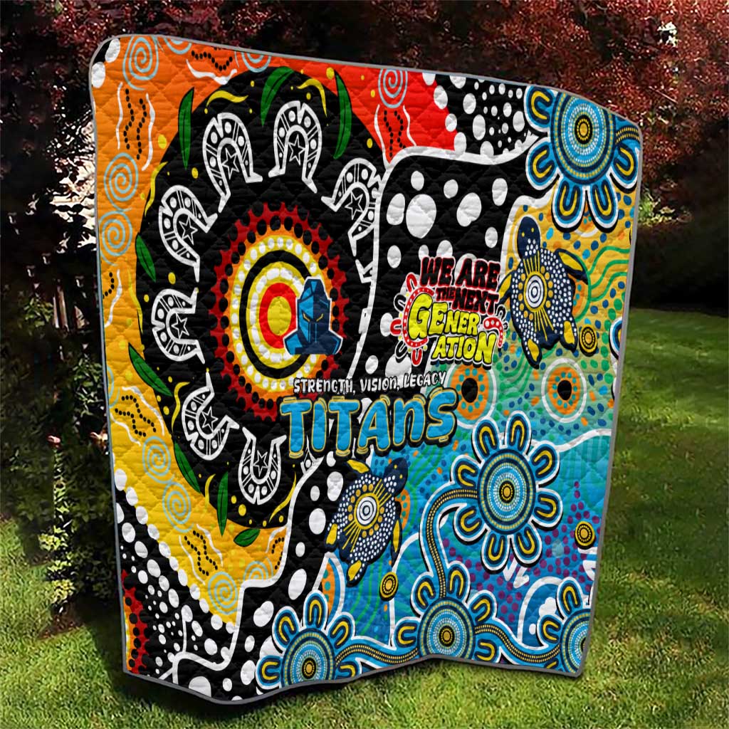 Titans NRL Celebrating 50 Years of Naidoc Quilt NAIDOC Week 2025 Aboriginal