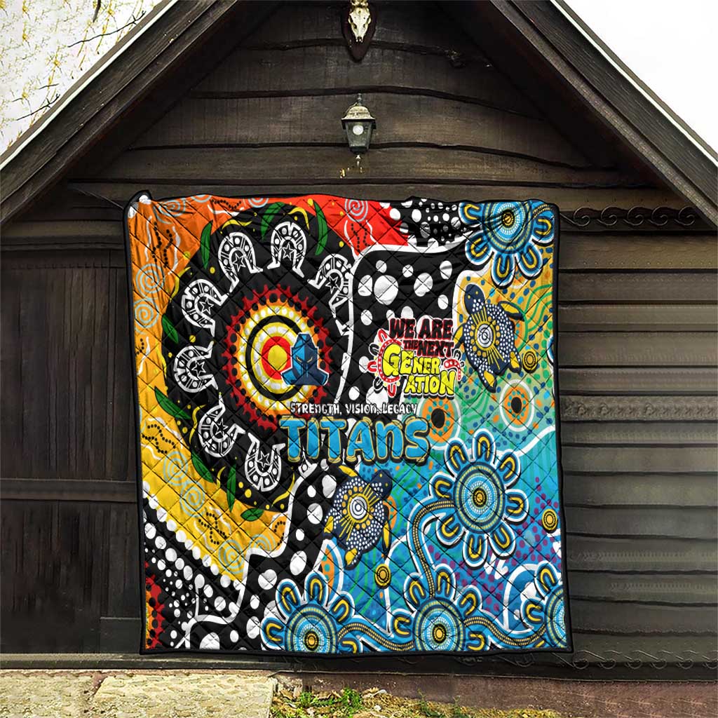 Titans NRL Celebrating 50 Years of Naidoc Quilt NAIDOC Week 2025 Aboriginal
