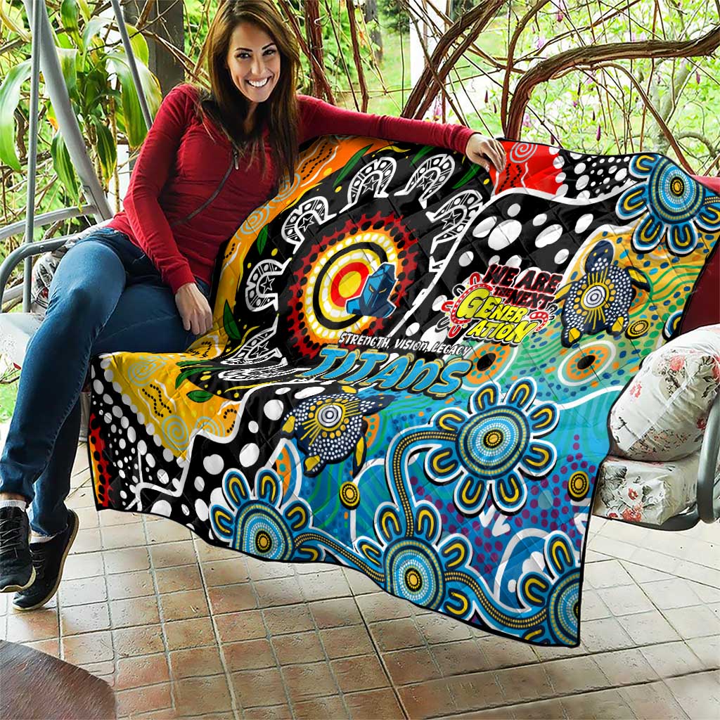 Titans NRL Celebrating 50 Years of Naidoc Quilt NAIDOC Week 2025 Aboriginal