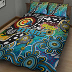 Titans NRL Celebrating 50 Years of Naidoc Quilt Bed Set NAIDOC Week 2025 Aboriginal