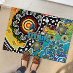 Titans NRL Celebrating 50 Years of Naidoc Rubber Doormat NAIDOC Week 2025 Aboriginal