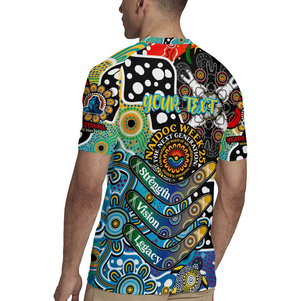 Personalised Titans NRL Celebrating 50 Years of Naidoc Rugby Jersey NAIDOC Week 2025 Aboriginal