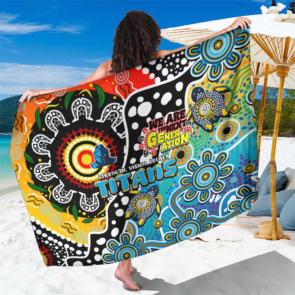 Titans NRL Celebrating 50 Years of Naidoc Sarong NAIDOC Week 2025 Aboriginal