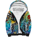 Personalised Titans NRL Celebrating 50 Years of Naidoc Sherpa Hoodie NAIDOC Week 2025 Aboriginal