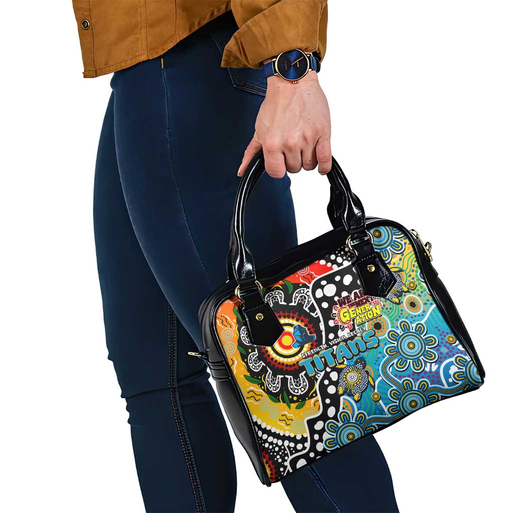 Titans NRL Celebrating 50 Years of Naidoc Shoulder Handbag NAIDOC Week 2025 Aboriginal