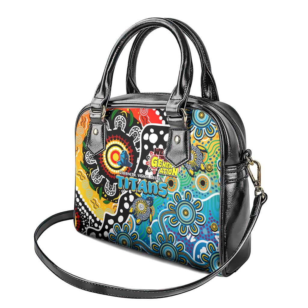 Titans NRL Celebrating 50 Years of Naidoc Shoulder Handbag NAIDOC Week 2025 Aboriginal