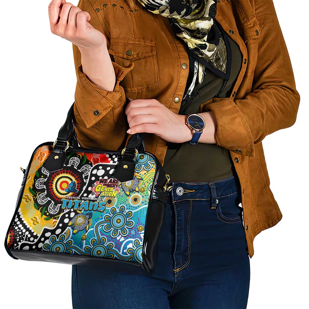 Titans NRL Celebrating 50 Years of Naidoc Shoulder Handbag NAIDOC Week 2025 Aboriginal