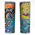 Titans NRL Celebrating 50 Years of Naidoc Skinny Tumbler NAIDOC Week 2025 Aboriginal