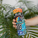Titans NRL Celebrating 50 Years of Naidoc Skinny Tumbler NAIDOC Week 2025 Aboriginal