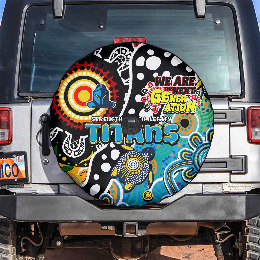 Titans NRL Celebrating 50 Years of Naidoc Spare Tire Cover NAIDOC Week 2025 Aboriginal