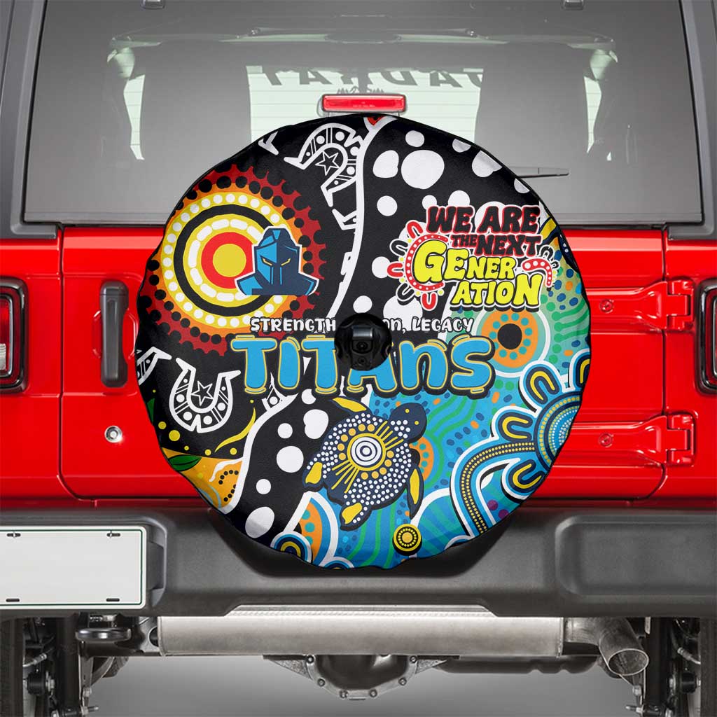 Titans NRL Celebrating 50 Years of Naidoc Spare Tire Cover NAIDOC Week 2025 Aboriginal