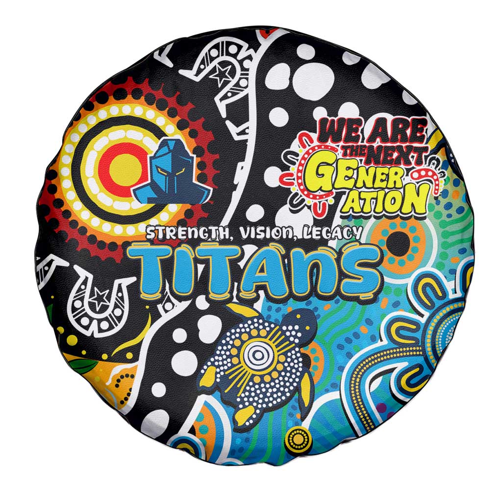 Titans NRL Celebrating 50 Years of Naidoc Spare Tire Cover NAIDOC Week 2025 Aboriginal
