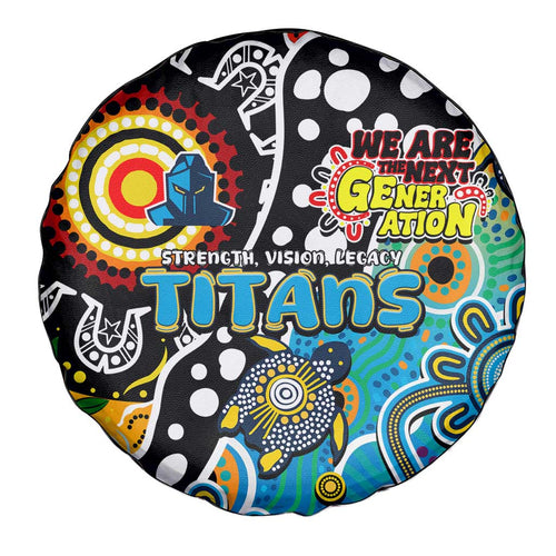 Titans NRL Celebrating 50 Years of Naidoc Spare Tire Cover NAIDOC Week 2025 Aboriginal