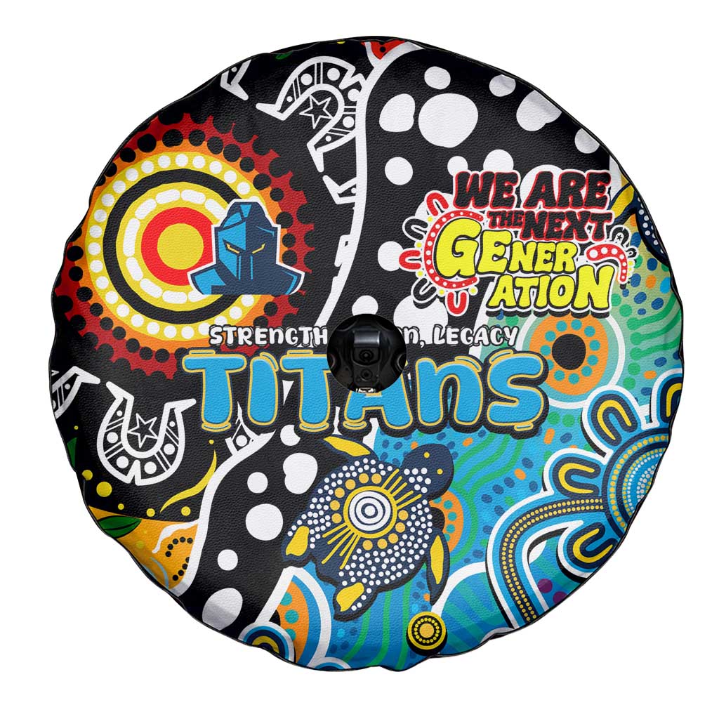 Titans NRL Celebrating 50 Years of Naidoc Spare Tire Cover NAIDOC Week 2025 Aboriginal