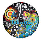 Titans NRL Celebrating 50 Years of Naidoc Spare Tire Cover NAIDOC Week 2025 Aboriginal