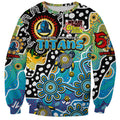 Personalised Titans NRL Celebrating 50 Years of Naidoc Sweatshirt NAIDOC Week 2025 Aboriginal
