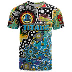 Personalised Titans NRL Celebrating 50 Years of Naidoc T Shirt NAIDOC Week 2025 Aboriginal