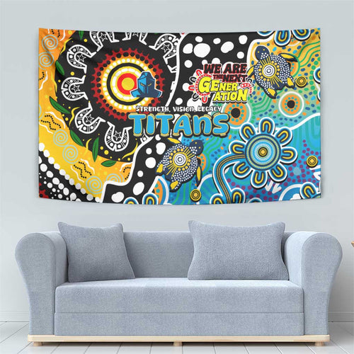 Titans NRL Celebrating 50 Years of Naidoc Tapestry NAIDOC Week 2025 Aboriginal