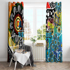 Titans NRL Celebrating 50 Years of Naidoc Window Curtain NAIDOC Week 2025 Aboriginal